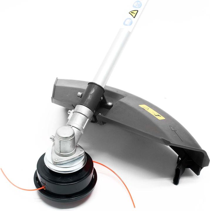 Actual product image Wiltec 3in1 petrol multitool 1.9kW grass trimmer brush cutter brush cutter garden (Trim line, Metal cutting blade)