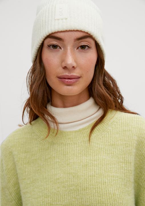 Actual product image Comma Strickpullover Strickpullover aus Wollmix (38)