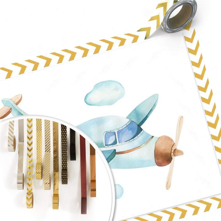 Produktbild Trenddeko Kvilis - Das Flugzeug (30 x 24 cm)