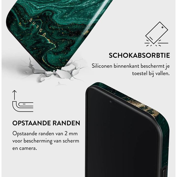Image du produit Konjac Sponge Burga Emerald Pool Cover til iPhone 14 (Apple iPhone 14)
