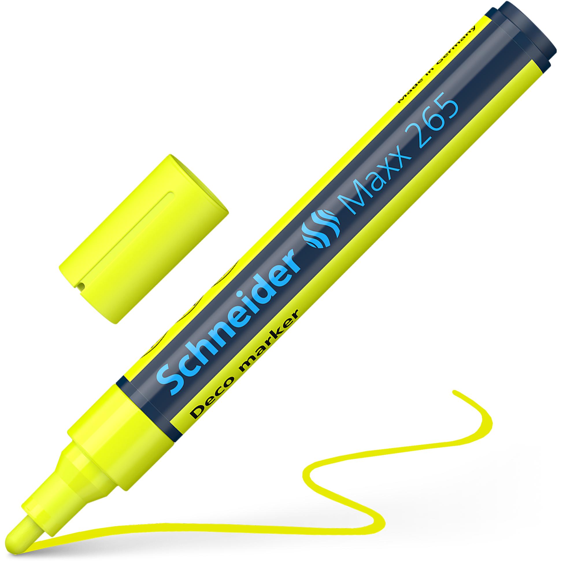 Thumbnail - Schneider, Marker, MAXX 265 Kreidestift (e) (Mehrfarbig, 3 mm, 10 x)