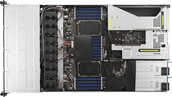 Actual product image ASUS Server BAB Rack RS700-E11-RS4U/10G/1.6KW/4NVMe/GPU