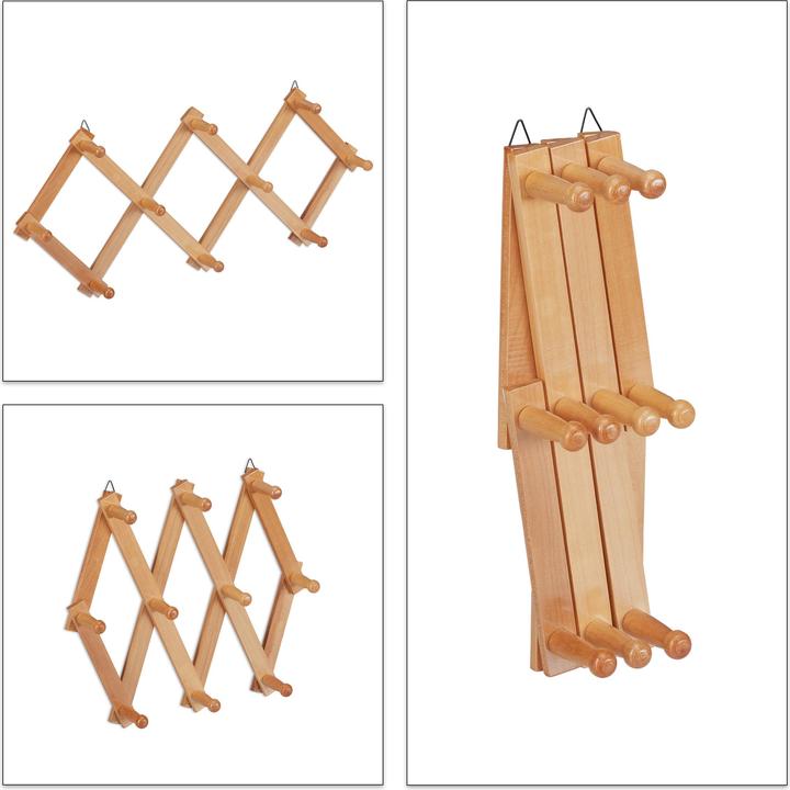 Actual product image Relaxdays Wandgarderobe