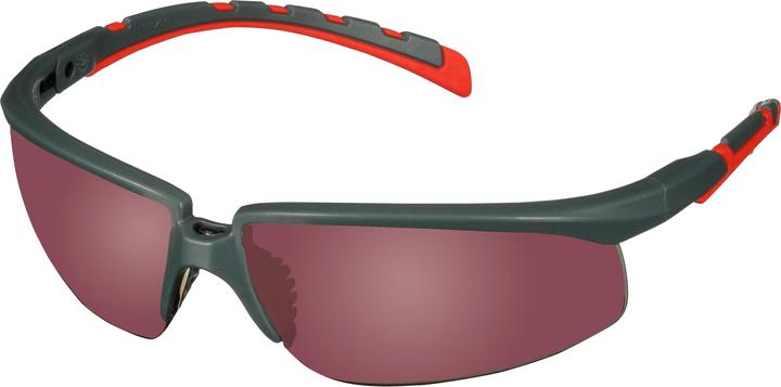 Actual product image 3M Solus safety glasses lens gray, scratch resistant with UV protection