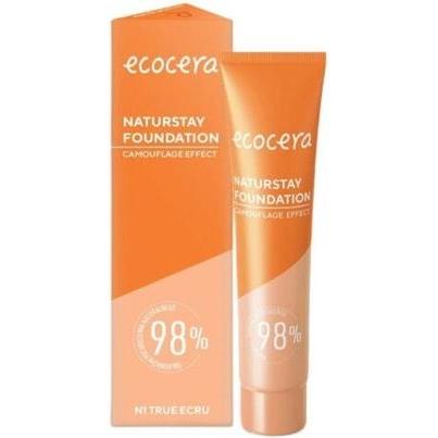 Ecocera, Foundation, Naturstay Foundation Natural Foundation N1 30Ml