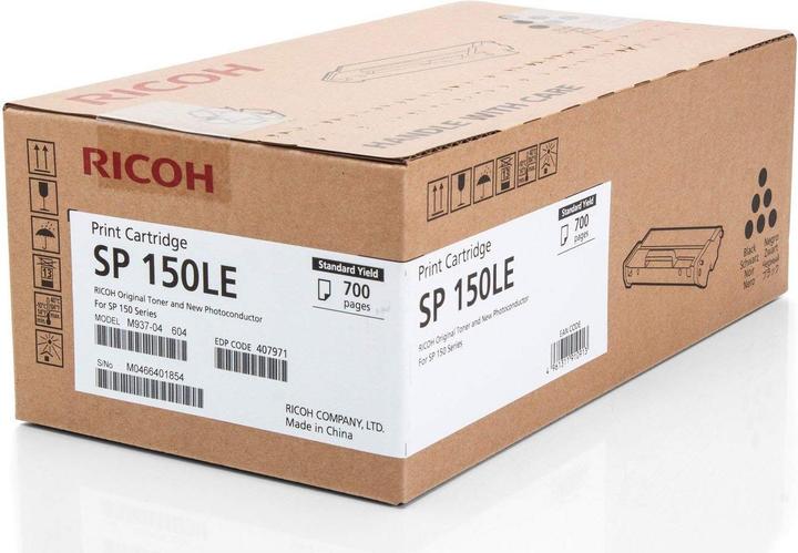 Actual product image RICOH Toner black (FC)