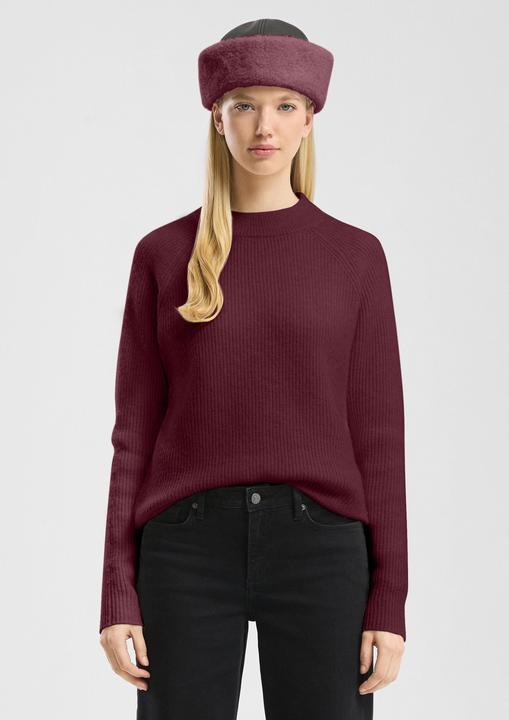 Produktbild s.Oliver Strickpullover Melierter Pullover (XXL)