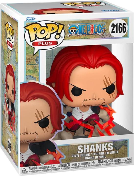 Actual product image Funko POP One Piece S13 Shanks
