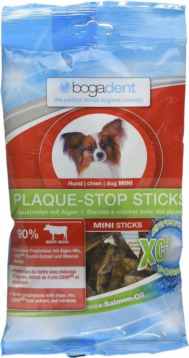 Produktbild Bogadent Ergnzungsfutter Plaque Stop Sticks mini 100 g (100 g)