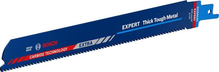 Actual product image Bosch Professional Zubehör EXPERT 'Thick Tough Metal' S 1155 CHC reciprocating saw blade, 3 pieces