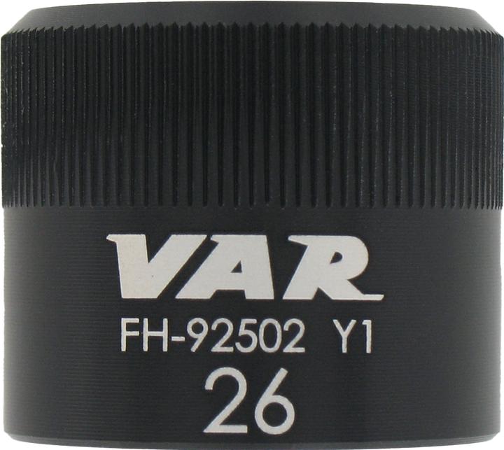 Produktbild VAR Steckschlüssel 6-Kant schwarz