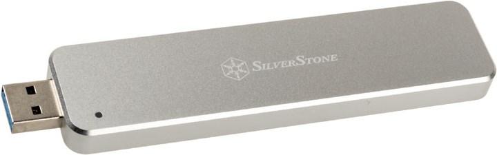 Produktbild Silverstone SST ext. M.2 Gehäuse SST-MS09S (M.2 2280, M.2 2260)
