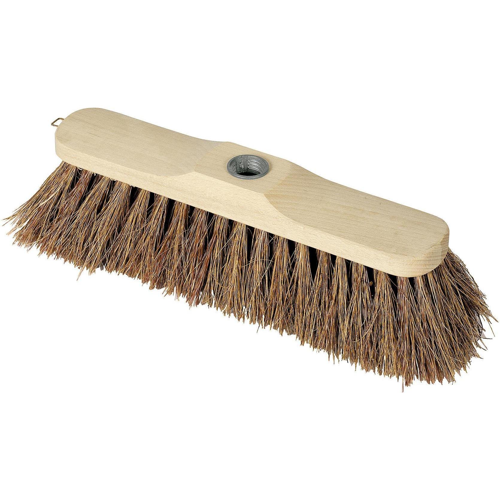 Rival Marrone 4X Scopa Di Cocco 28Cm Naturale, Utensili Pulizia,