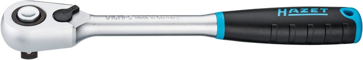 Produktbild HAZET HiPer Feinzahn-Umschaltknarre ∙ Sicherheitsverriegelung 916HPS ∙ Vierkant 12,5 mm (1/2 Zoll) (1/2")