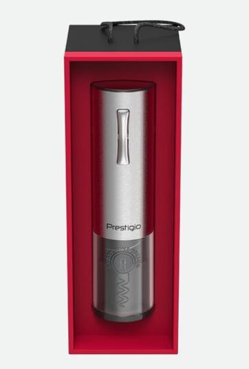 Actual product image Prestigio Nemi electric wine opener set (Electric corkscrew)