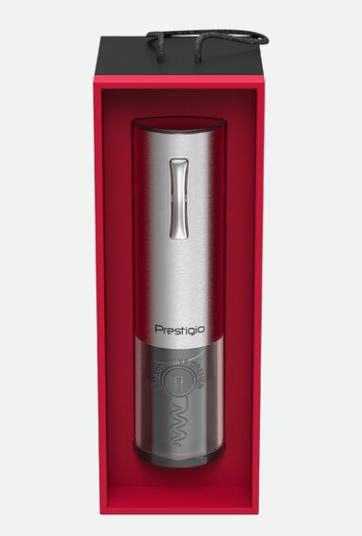 Produktbild Prestigio Nemi elektrisches Weinöffner-Set (Elektrischer Korkenzieher)