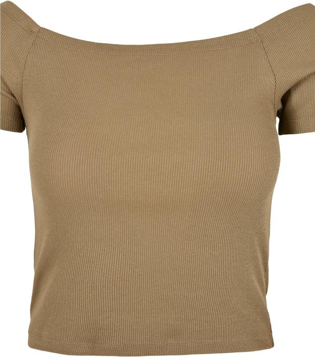 Produktbild Urban Classics Ladies Off Shoulder Rib Tee (XXL)
