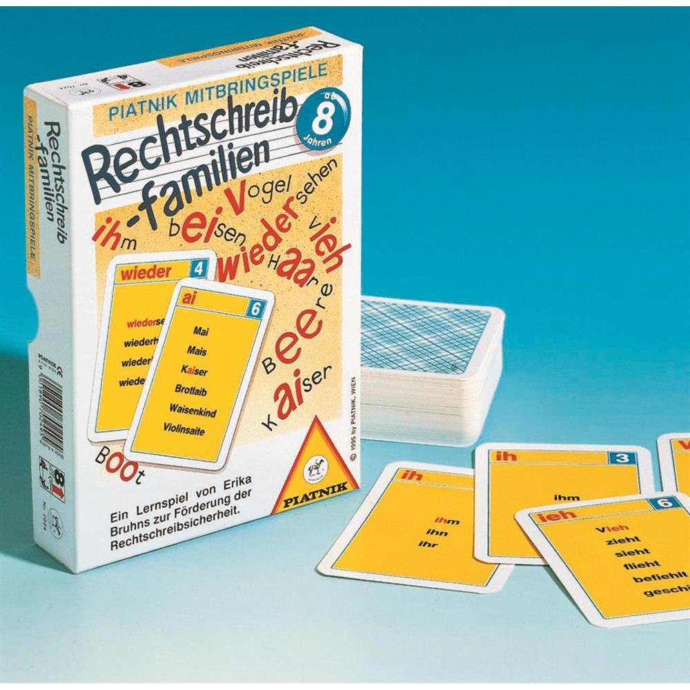 Piatnik Rechtschreibfamilien (Deutsch) (PIA07024)