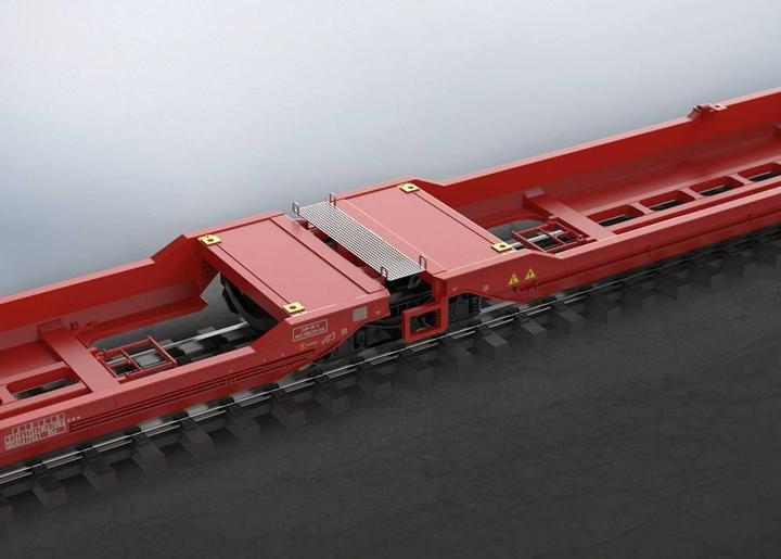 Produktbild Märklin 47470 H0 Gelenk-Taschenwagen Sdggmrss 738 der DB AG (Spur H0)