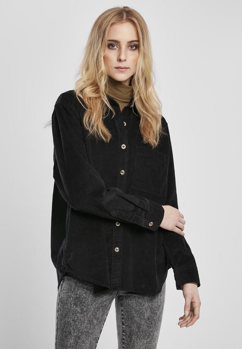 Immagine prodotto Urban Classics Camicia oversize in velluto a coste da donna (M)