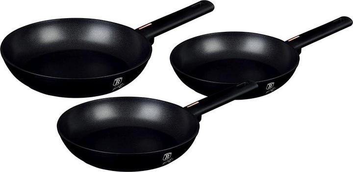 Actual product image BerlingerHaus Frying Pan Set 3pcs Monaco Collection (Frying pan, Aluminium)