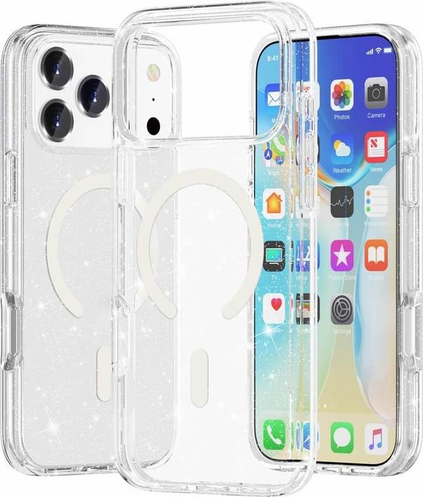 Produktbild Cover-Discount Glitzer Case mit MagSafe (Apple iPhone 17 Pro Max)
