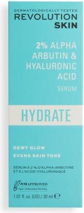 Actual product image Revolution Skincare Hydrate 2% Alpha Arbutin & Hyaluronic Acid Serum (30 ml)