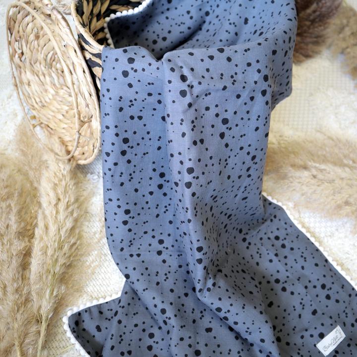 Immagine prodotto Baby-Nest Coperta per neonati|Mussola doppia Premium |Piccolo Dots & Bommel