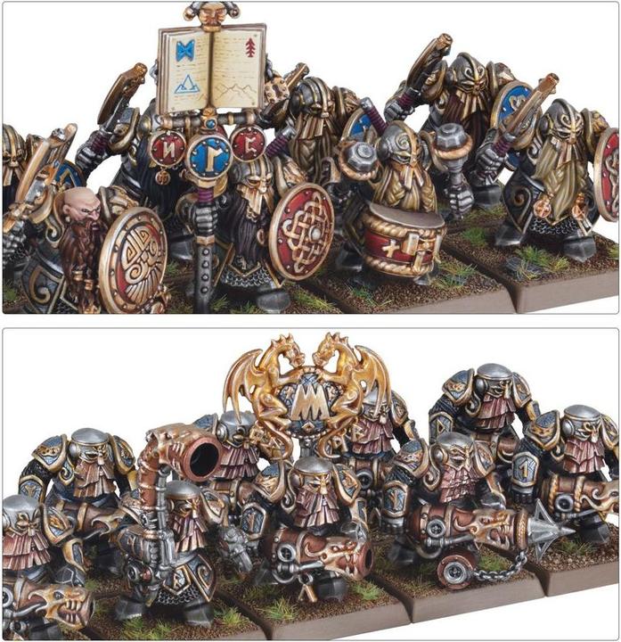 Produktbild Games Workshop Warhammer ToW - Dwarfen Mountain Holds Dwarf IronBreakers (Kunststoff)
