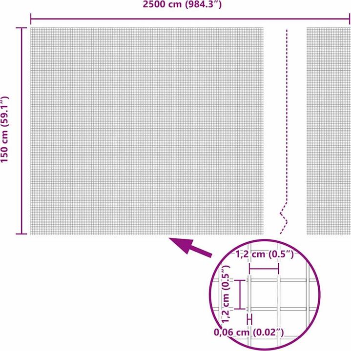 Actual product image VidaXL Welded wire fence