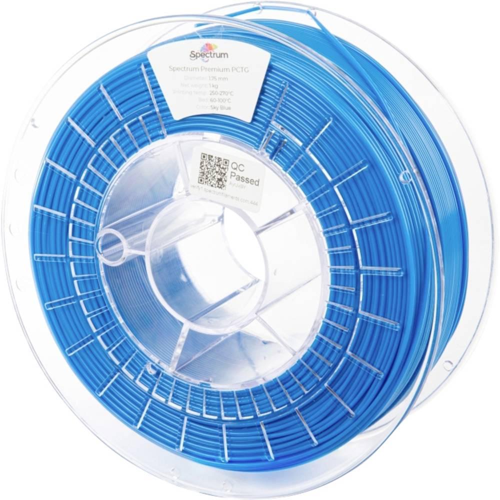 Spectrum Filament PCTG Sky Blue 1.0kg 1.75mm (PCTG, 1.75 mm, 1000 g, Blau), 3D Filament, Blau