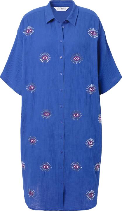 Produktbild Studio Untold Midikleid, oversized, Musselin, Augen-Stickerei (42, 44)