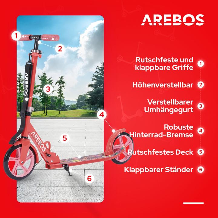 Immagine prodotto Arebos Tretroller