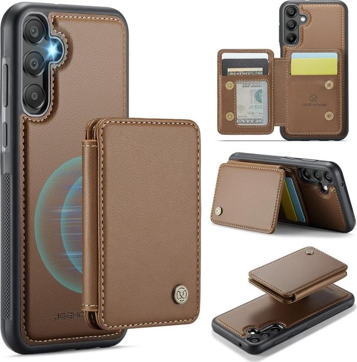 Productafbeelding Cover-Discount Galaxy A55 - 2-in-1 backcover met creditcardhouder (Samsung Galaxy A55)