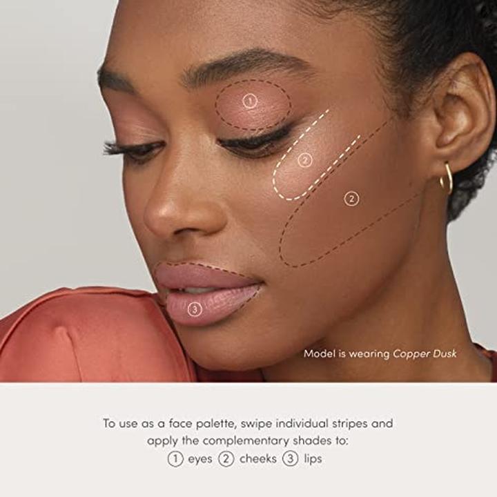 Actual product image Jane Iredale PureBronze Shimmer Bronzer Refill 4 Blendable Shades Copper Dusk (Copper Dusk, Bronzer)