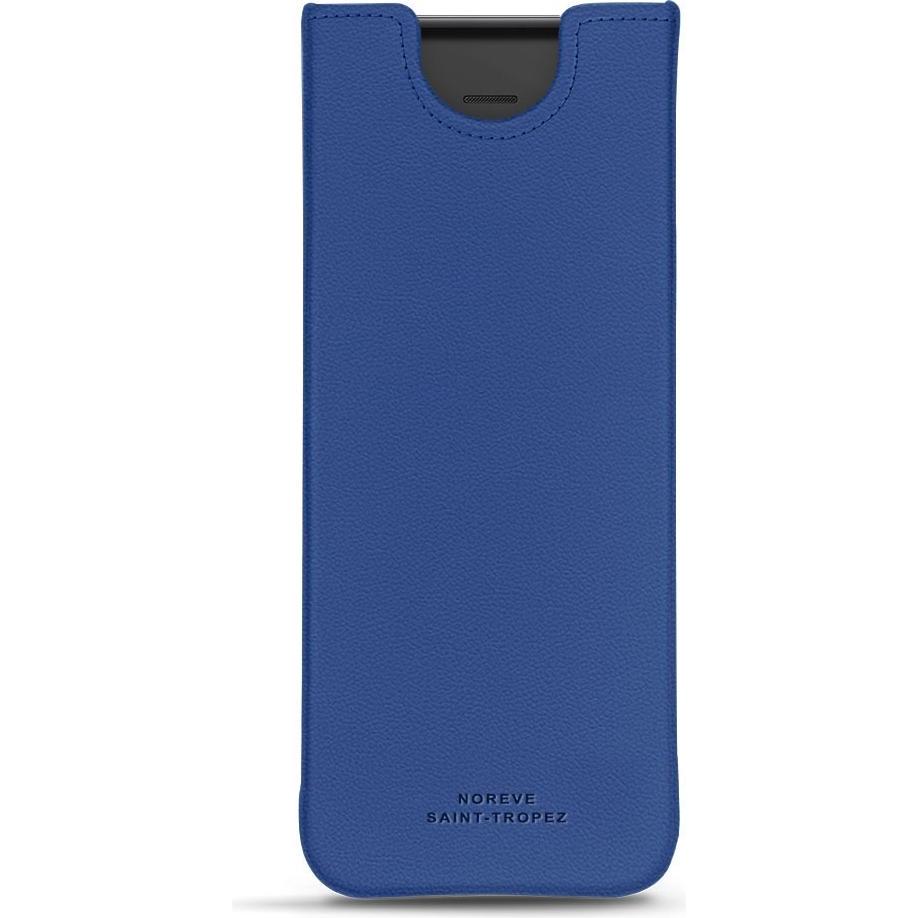 Noreve Lederschutzhülle (Samsung Galaxy Fold), Smartphone Hülle, Blau