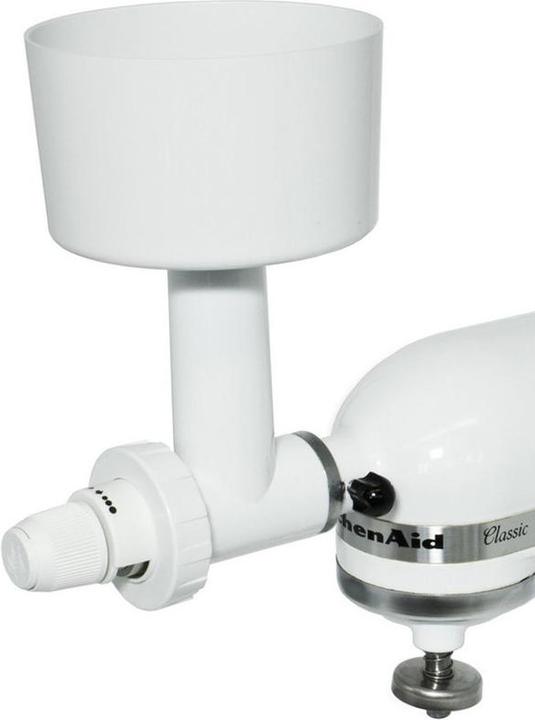 Actual product image Messerschmidt Grain grinding attachment with steel cone grinder for KitchenAid food processor