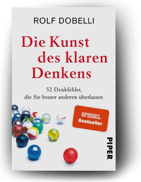 Actual product image Die Kunst des klaren Denkens (German, Rolf Dobelli, 2025)