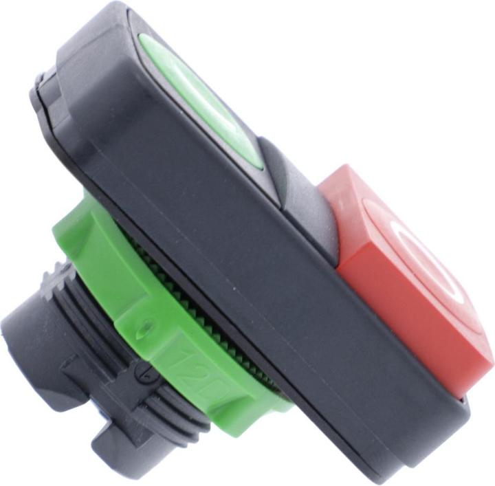 Produktbild Schneider Electric Drucktaster Doppelkopf rot/grün IP67