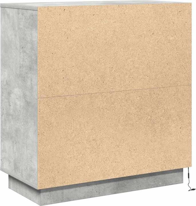 Actual product image vidaXL LED Aufbewahrungseinheit (34.50 x 34.50 x 75 cm)