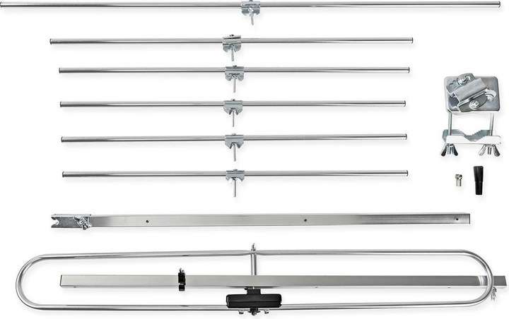 Produktbild Nedis TV Antenne - Max. 13dB Verstärkung - VHF: 174-230 MHz - 50km Reichweite - für Draussen (Parabolantenne, 13 dB, UKW / MW / LW)