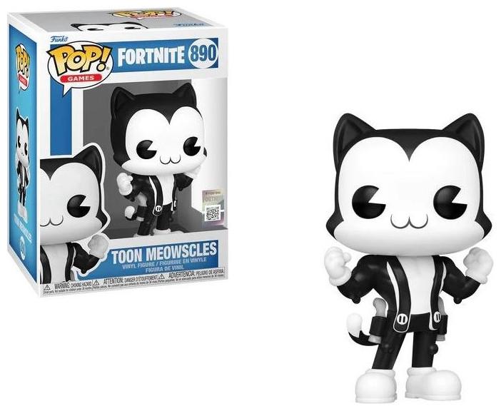 Image du produit Funko Fortnite POP! Games Figurine en vinyle Toon Meowscles 9 cm