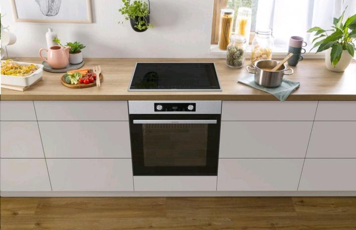 Produktbild Gorenje Gore Herd Black Steam SET Pyro A+ bk BPSX 6737 E06BG + IT 43 X