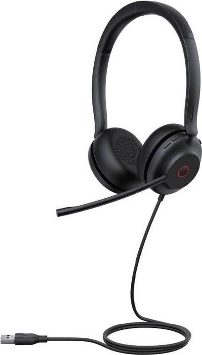 Actual product image Yealink Headset UH35 Dual UC USB-CA (Cable, USB-C)