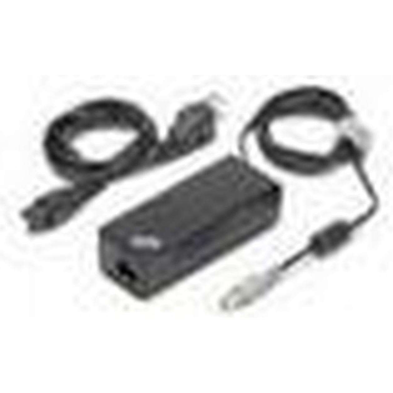 Lenovo 65W Ultraportable AC Adapter (65 W), Notebook Netzteil, Schwarz