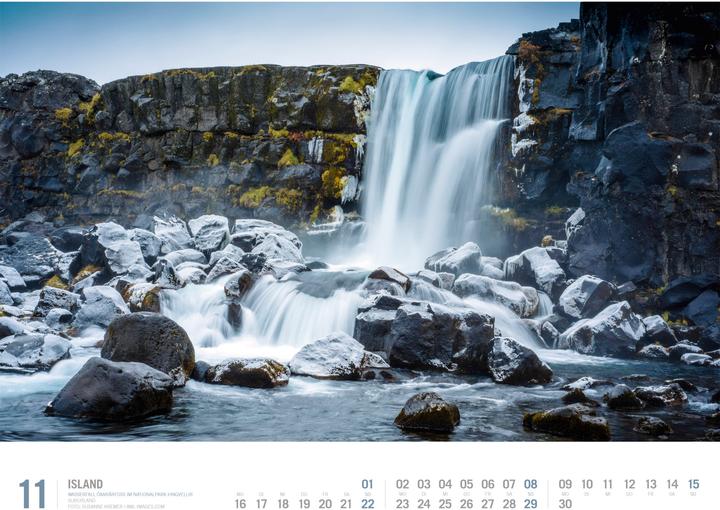 Immagine prodotto Island - Unterwegs zwischen Gletschern und Geysiren Kalender 2026 (Speciale)