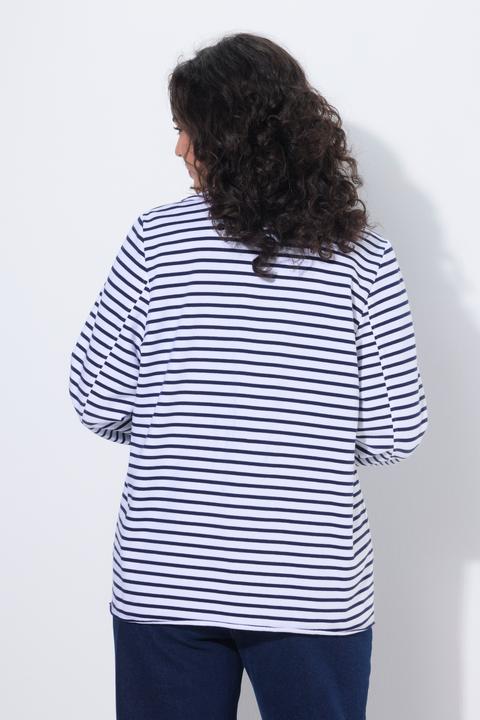 Actual product image Ulla Popken Striped Jersey Blazer (46, 48)