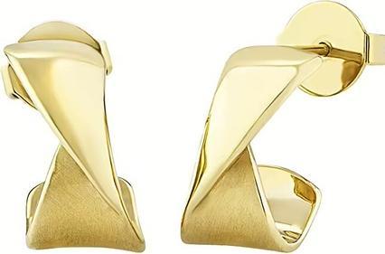 Image du produit Breil Élégantes boucles d'oreilles en acier Retwist plaquées or TJ3468 (Acier)