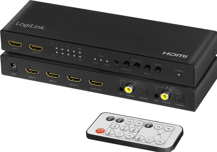 Immagine prodotto LogiLink Interruttore a matrice HDMI