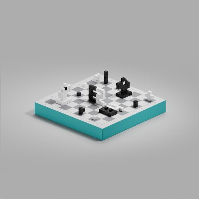 Image du produit Pixio Chess - Šachy magnetická stavebnice